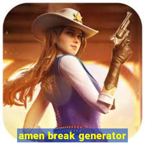 amen break generator